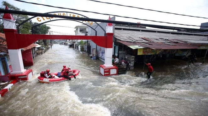 Banjir di Ciledug Indah, Tangerang