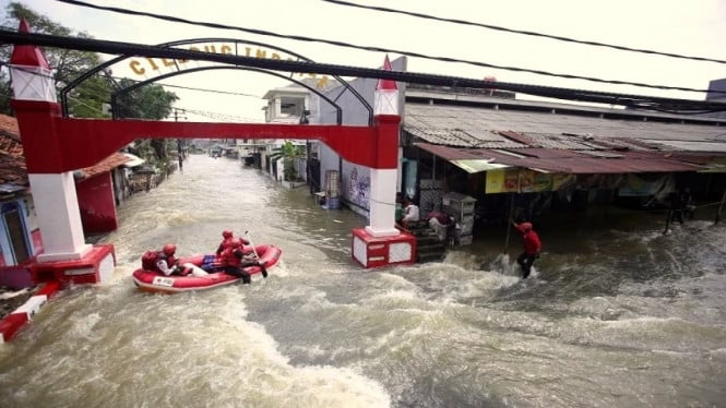 Banjir di Ciledug Indah, Tangerang