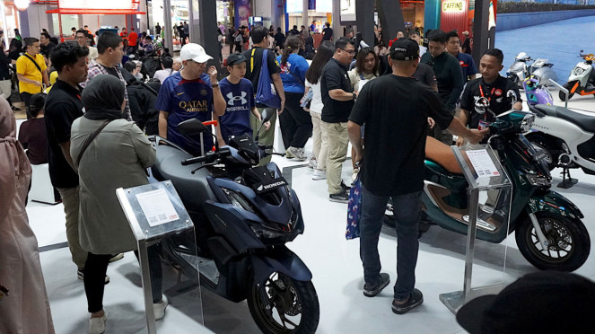 Booth Wahana Honda di JFK 2025