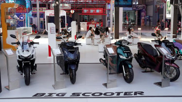 Booth Wahana Honda di JFK 2025