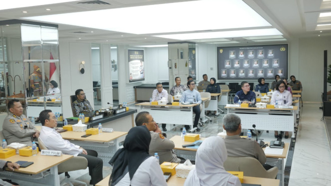 Tim Kompolnas Awards mengunjungi SSDM Polri