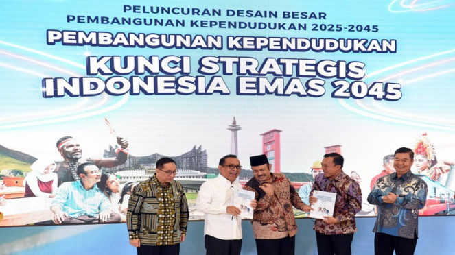 Peluncuran Desain Besar Pembangunan Kependudukan (DBPK) 2025-2045