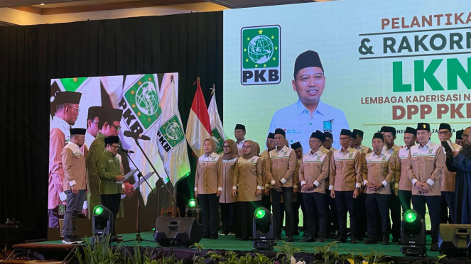 Ketum PKB Muhaimin Iskandar melantik pengurus LKN PKB