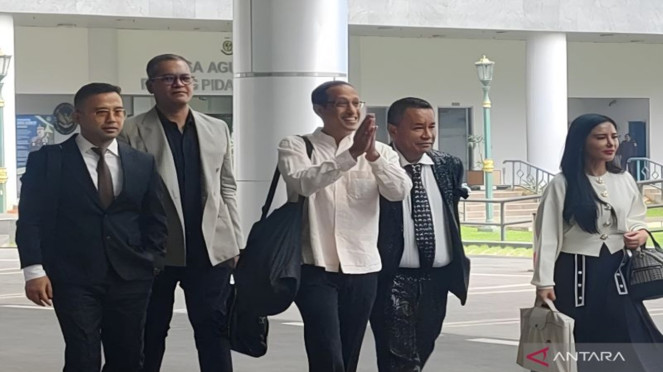 Mantan Mendikbudristek Nadiem Makarim penuhi panggilan Kejaksaan Agung