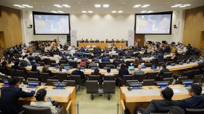 Gubernur DKI Jakarta Pramono Anung Wibowo Hadiri Forum Politik PBB di New York