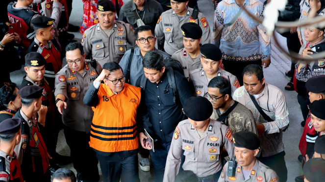 Sekjen PDIP, Hasto Kristiyanto Jalani Sidang Duplik