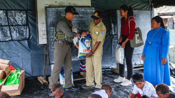 Kogabwilhan III menggelar baksos di Dristrik Krepkuri Nduga Papua