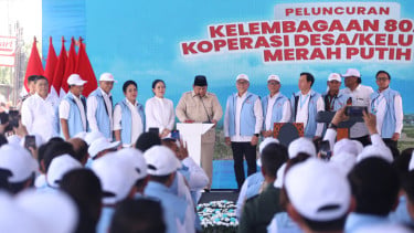 Peluncuran kelembagaan 80.000 Koperasi Desa/Kelurahan (Kopdeskel) Merah Putih