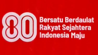 Logo HUT ke-80 RI 
