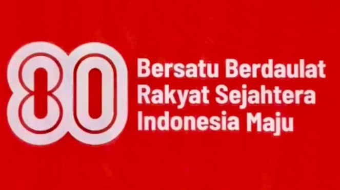 Logo HUT ke-80 RI 