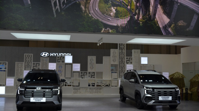 Pelucnuran Hyundai Cartenz dan Cartenz X di GIIAS 2025.