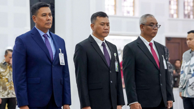 Pelantikan Dirut BPJS Ketenagakerjaan oleh Menko PM Muhaimin Iskandar