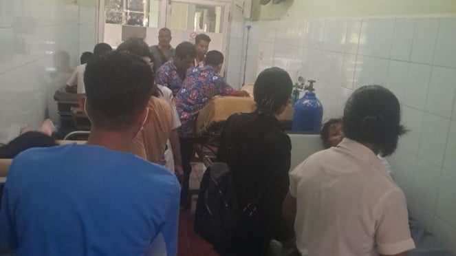 Puluhan siswa korban keracunan MBG dirawat di RSUD Redo Bolo Tambolaka, NTT