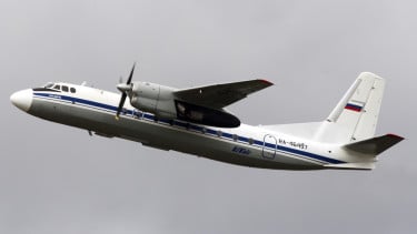 Ilustrasi pesawat Antonov An-24RV milik maskapai Angara Airlines