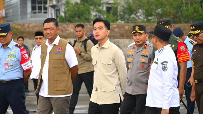 Wapres Gibran Rakabuming Raka kunjungan ke Pekanbaru, Riau.