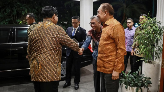 Presiden Prabowo dan PM Malaysia, Anwar Ibrahim