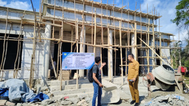 Penampakan kantor Desa Batu Cermin, Labuan Bajo, NTT