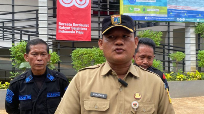 Ketua TPU Kebon Nanas, Muhaimin di Cipinang Besar Selatan, Jatinegara, Jaktim