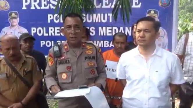 Kapolsek Patumbak, Kompol Daulat Simamora