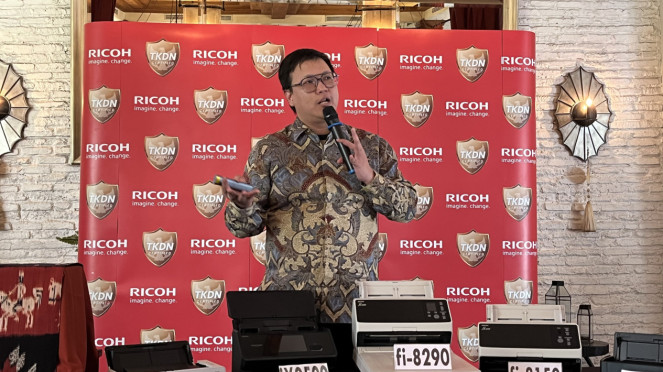 David Setiawan selaku Product Manager PFU Asia Pasific Limited