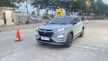 Suzuki Fronx di area tes drive