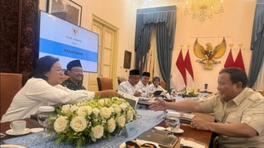 Sri Mulyani dan Prabowo 