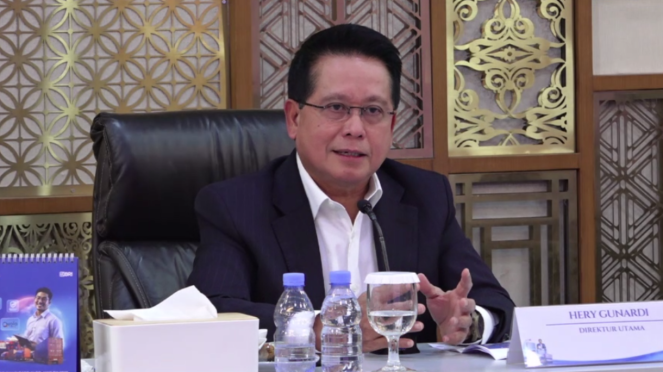 Direktur Utama PT Bank Rakyat Indonesia (Persero) Tbk Heri Gunardi