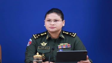Juru bicara Kementerian Pertahanan Kamboja, Letjen Maly Socheata