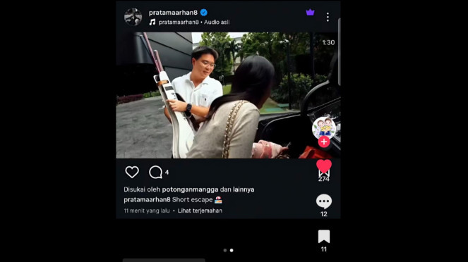 Exclusive Pratama Arhan dan Azizah Salsha