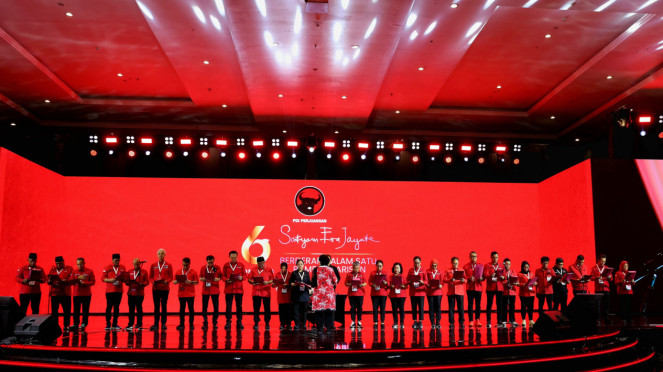 Kongres PDIP, Susunan kepengurusan Partai