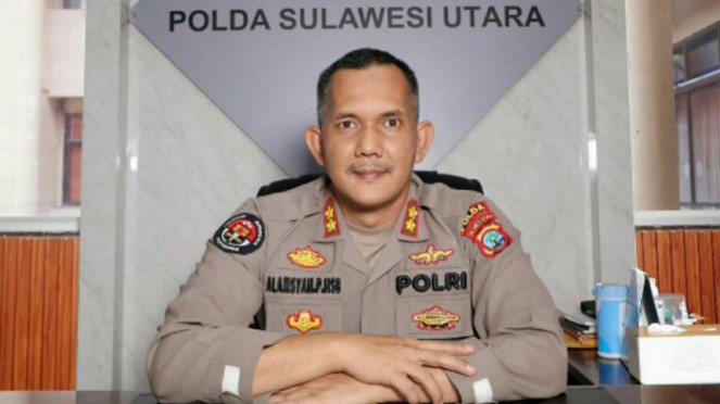 Kabid Humas Polda Sulut, Kombes Pol Alamsyah Parulian Hasibuan