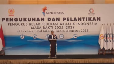 Ketua Umum PB Akuatik Indonesia, Anindya Bakrie