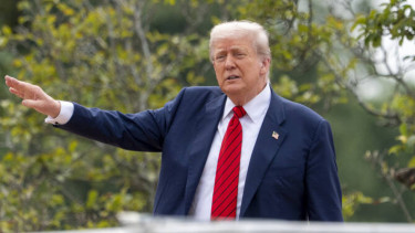 Presiden AS Donald Trump di Washington DC.