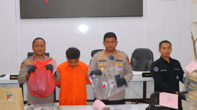 Polres Mandailing Natal rilis pelaku pembunuhan anggota Paskibraka