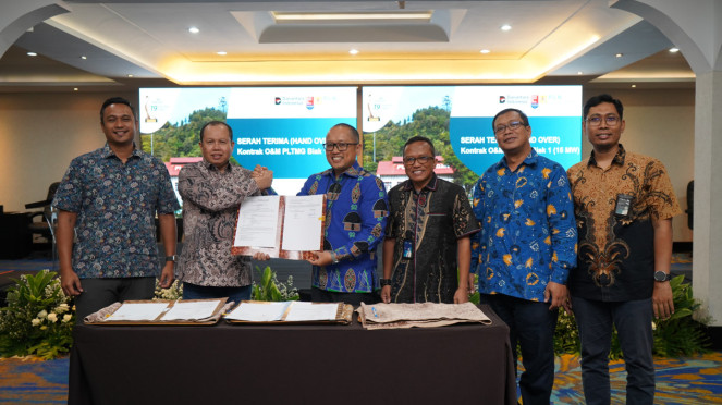 Hand Over PLTMG Biak 1 ke PLN IP.