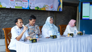 Sosialisasi Akbar Penerima Pupuk Bersubsidi pada Titik Serah