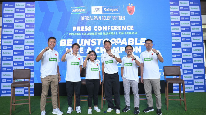 Salonpas dan PSM Makassar