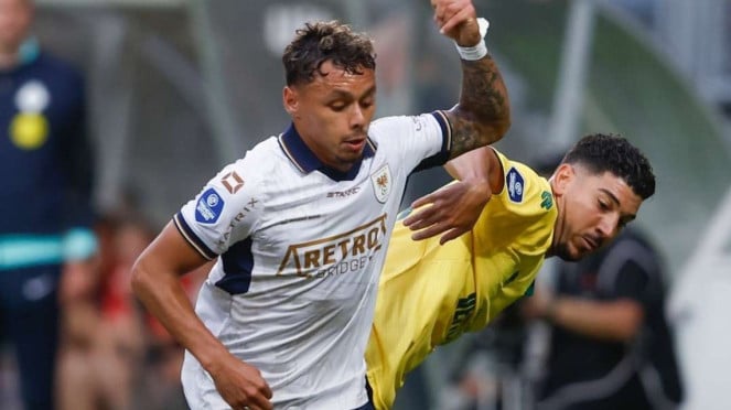 Pemain Go Ahead Eagles, Dean James, Pemain Go Ahead Eagles, Dean James, Pemain Lille, Calvin Verdonk, Penyerang FC Utrecht, Miliano Jonathans, Ivar Jenner di laga China vs Timnas Indonesia