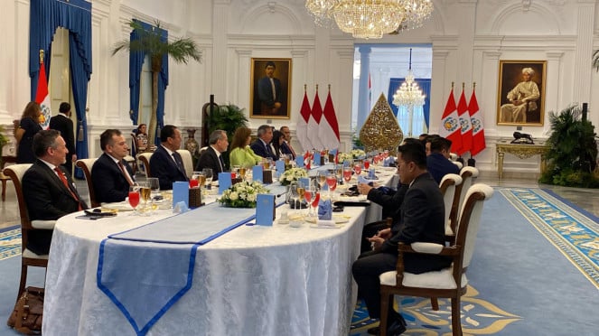 Pertemuan Presiden Prabowo dengan Presiden Peru Dina Erlina Boluarte Zegarra