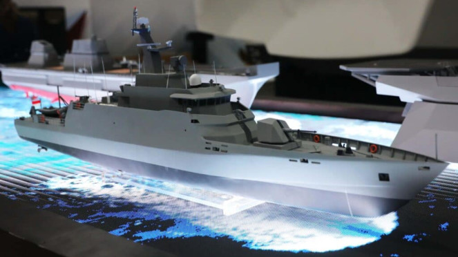 Stealth Missile Boat Republik Palindo, Tank Hybrid P8 Light buatan Indonesia-Prancis, Kendaraan lapis baja P2 Tiger 4x4 rakitan Indonesia, VIVA Militer: KRI Bung Tomo 357 (ilustrasi kapal korvet), Stealth Missile Boat Republik Palindo, Jet Tempur KAAN