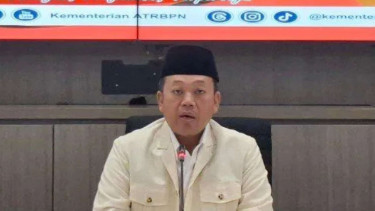 Konferensi Pers Menteri ATR Nusron Wahid, Selasa 12/8/2025