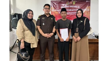 Penyelesaian kasus kepemilikan Siamang lewat restorative justice