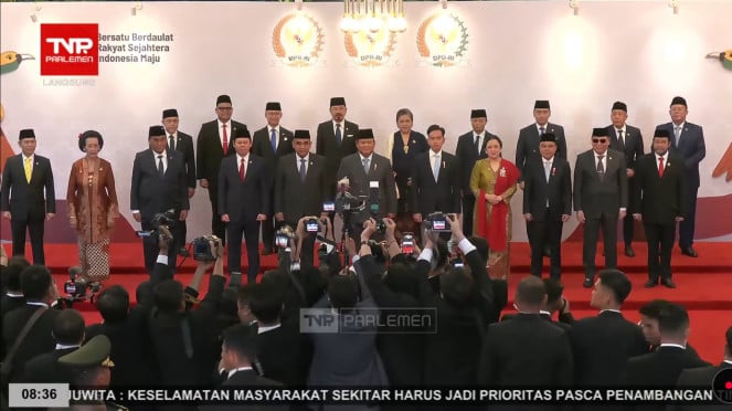 Prabowo-Gibran hadiri sidang tahunan MPR/DPR