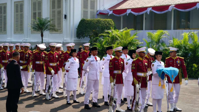 Paskibraka HUT ke-80 RI