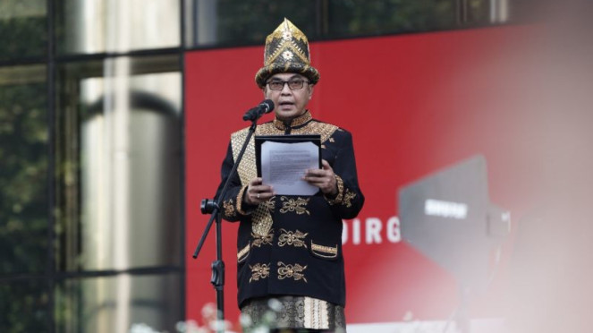 Ketua Komisi Pemberantasan Korupsi Setyo Budiyanto di kompleks KPK, Jakarta