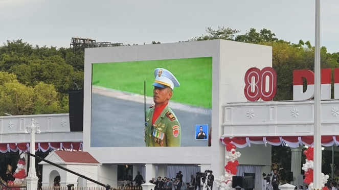 Komandan Kompi Penurunan Bendera Merah Putih, Inf Xandy Dharwika Hutagaol