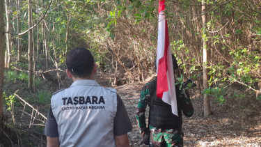 Survei jalur tikus di perbatasan Indonesia–Timor Leste