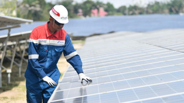 Ilustrasi energi bersih terbarukan Pertamina