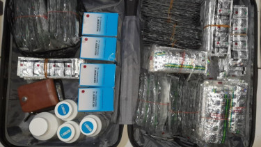 Ilustrasi barang bukti obat keras ilegal