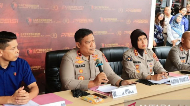 Wakapolda Maluku Brigjen Pol Imam Thobroni ungkap kasus bentrokan di Ambon